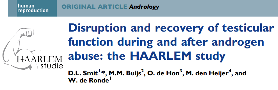 The HAARLEM study suggests post-cycle therapy (PCT) doesn't work